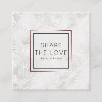 Verwijs een Friend Silver Palm Leaves Referral Sal