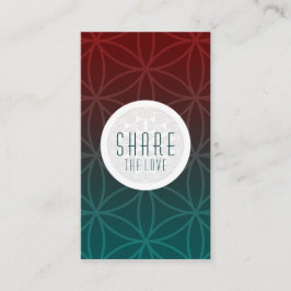 Verwijs een vriend symmetrie aanbevelingskaartje