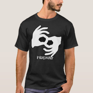 Verwijzend teken voor tolk 1 t-shirt