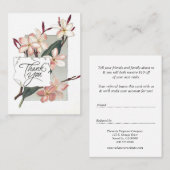 Verwijzing Dank u roze plakkie