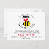 Verwijzing naar BEE-onroerend goed Aankondiging (Voorkant / Achterkant)