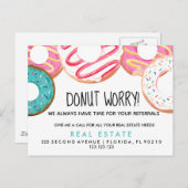 Verwijzing naar onroerend goed Aankondiging (Voorkant / Achterkant)