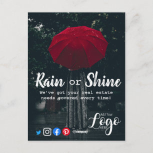 Verwijzing van de verkoop van onroerend goed door  briefkaart