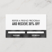 Verwijzing zwarte bekleding achtergrond (Achterkant)