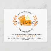 verwijzingen naar segment onroerend goed Aankondig Aankondigingskaart (Voorkant)