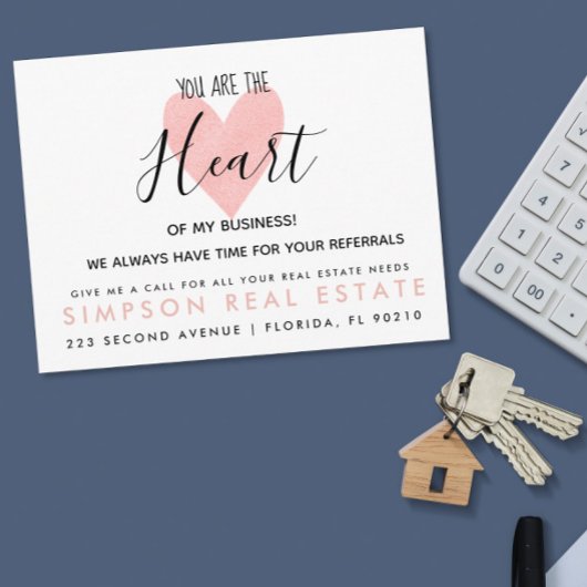 verwijzingen onroerend goed hart Aankondiging