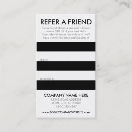 verwijzingskaart strippen aanbevelingskaartje