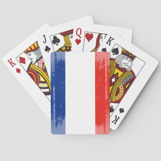 VERWILDERDE FRANSE VLAG.png Pokerkaarten (Achterkant)