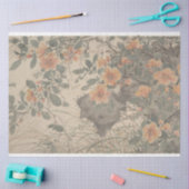 Verwisselingspapier voor Floral Script-meubels Tissuepapier (Craft)
