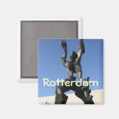 Verwoeste stad magneet (Voorkant / Achterkant)