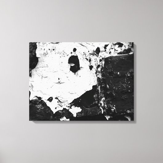 verwoestingsmaskers canvas afdruk (Voorkant)