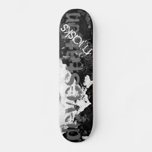 verwoestingsmaskers skateboard