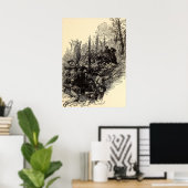 Verwonding van generaal Longstreet Poster (Thuiskantoor)