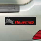 Verworpen Bumpersticker (Op auto)