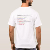 Verworpen Vroege Computer Logic T-shirt (Achterkant)