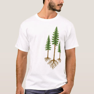 "Verworteld Samen: Bos Familie" T-shirt