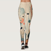 verwrongen pauw leggings (Achterkant)