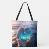 Very beautiful romantic heart picture AI Draagtas (Achterkant)