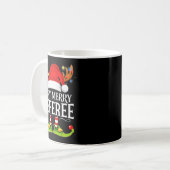 Very Merry X-mas Referee Matching Christmas Koffiemok (Voorkant links)