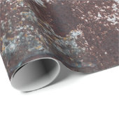 Very old rusted sheet iron. Textured metal surface Cadeaupapier (Rol Hoek)