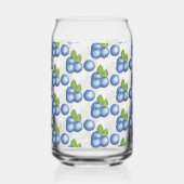 Very Sweet Summer Blueberries Blikvorm Glas (Achterkant)