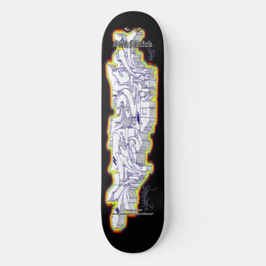 VERY Tag 03 ~ Graffiti Art Pro Skateboard Deck (Recto)