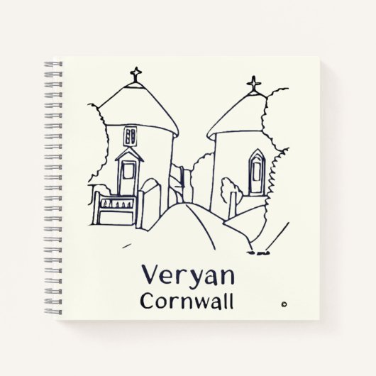 Veryan Round Houses Livre d'or (Devant)