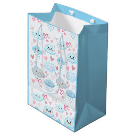 Verzachte dromerige wolken medium cadeauzakje