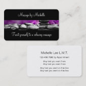 Verzachtende massage Visitekaartjes (Voorkant / Achterkant)