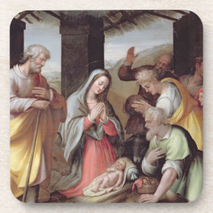Verzachting van de schaaphersen, c.1500 (temperatu drankjes onderzetter