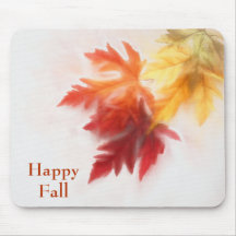 Verzadigde Herfst Mousepad