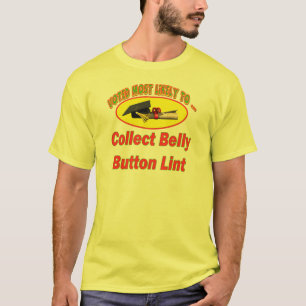 Verzamel Belly Button Lint T-shirt