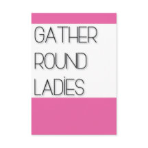 Verzamel dames rondom