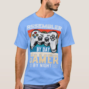 Verzamel de gamer overdag met de nachtelijke video t-shirt
