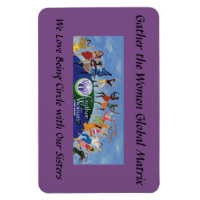 Verzamel de Women Circle Sisters Magnet
