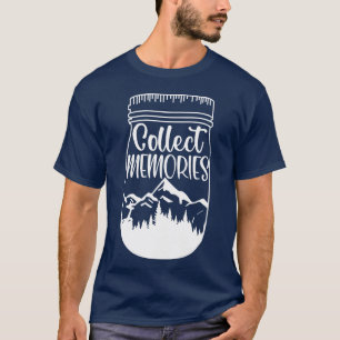 Verzamel Herinneringen Camping Reisdrang Outrs ret T-shirt