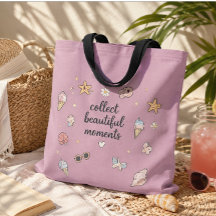 Verzamel Mooie Momenten Strandtas