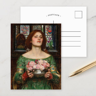 Verzamel Ye Rosebuds   John William Waterhouse Briefkaart