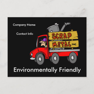 Verzamelaar schroot briefkaart