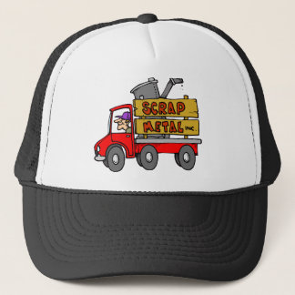 Verzamelaar schroot trucker pet