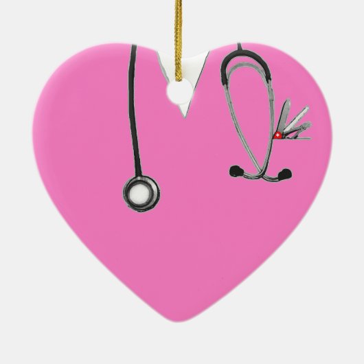 Verzamelbaar voor ononderbroken kerstmis keramisch ornament (Achterkant)