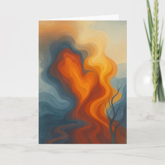 Verzamelbare Aanpasbare Glow Forth Wenskaart Kaart