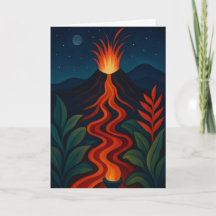 Verzamelbare Glow Forth-ansichtkaart