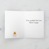 Verzamelbare Glow Forth-kerstkaart Kaart (Binnen)