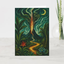 Verzamelbare Glow Forth Wenskaart Kaart