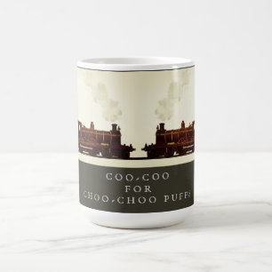 Verzamelbare modeltrein koffiemok