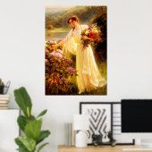 Verzamelbloemen Poster (Thuiskantoor)