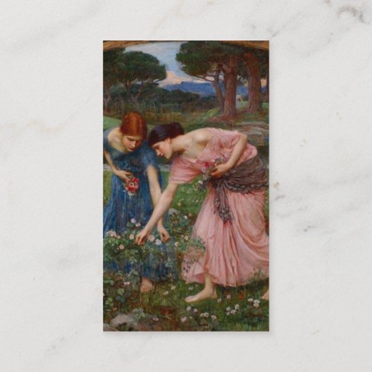 Verzamelbloemen Visitekaartje (Achterkant)