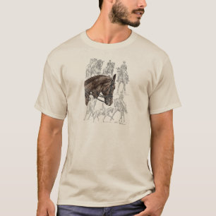 Verzamelde Dressage Horses FEI T-shirt