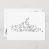 verzamelen briefkaart (Voorkant / Achterkant)